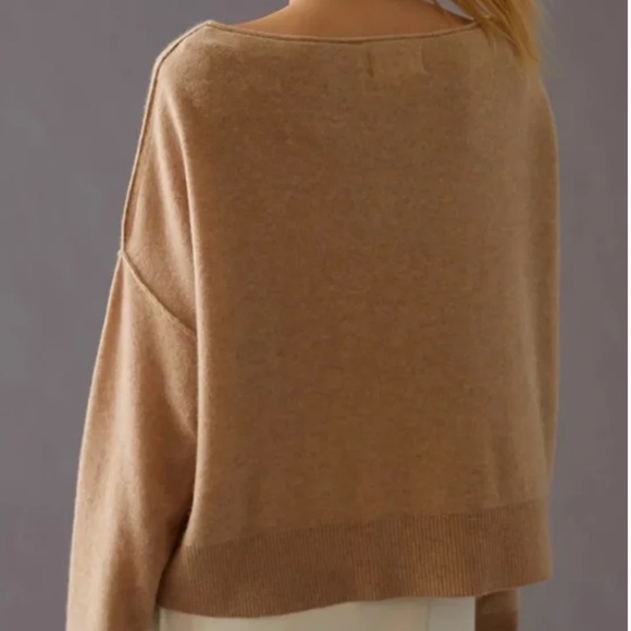 Anthropologie Pilcro Tan Sweater - Picture 4 of 7